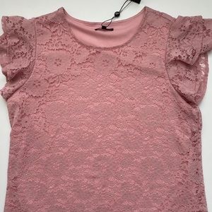 NWT Adrianna Papell XL Puffle Sleeve Knit Top